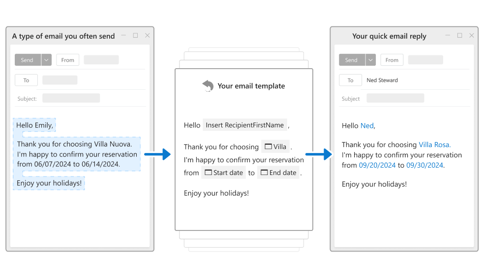 Create and manage templates